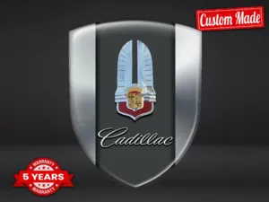 Cadillac Adesivi Logo Stampati Limitati Top Professionali